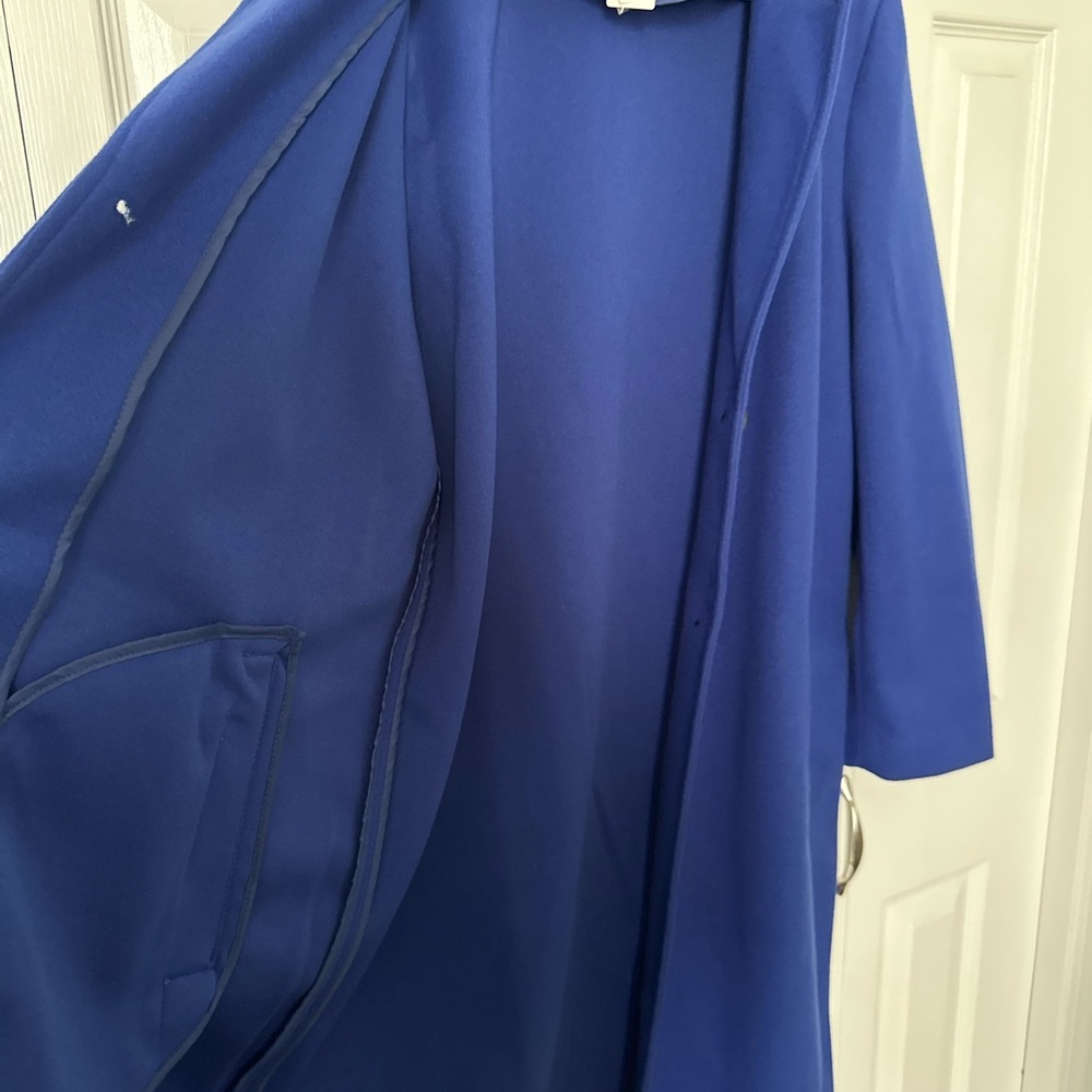 NEW Reitmans Blue Coat (L) - Picture 7 of 9